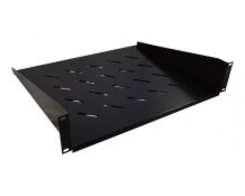 Bandeja frontal 19" perforada de 2U y 350mm